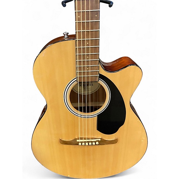 Used Fender FA135CE Concert Brown Acoustic Electric Guitar