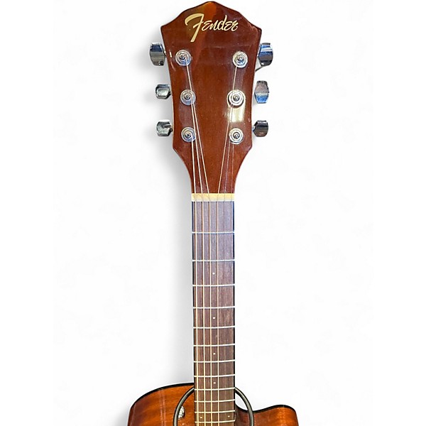 Used Fender FA135CE Concert Brown Acoustic Electric Guitar