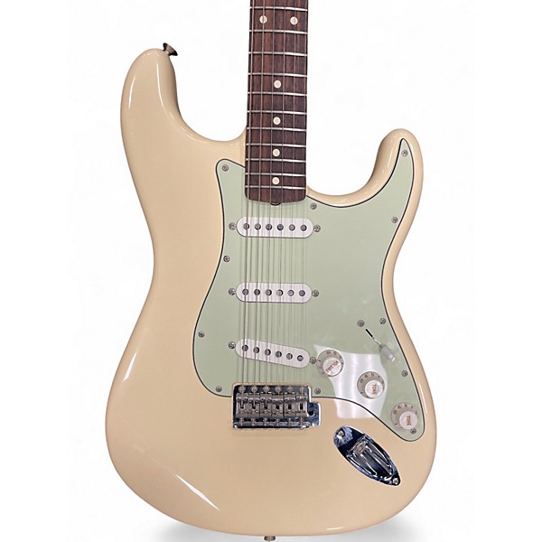 Used Fender stratocaster vintera II Cream Solid Body Electric Guitar