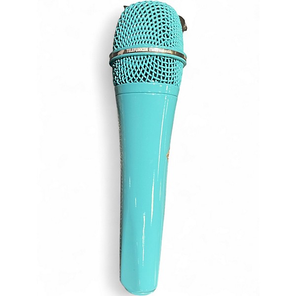 Used TELEFUNKEN M80 Turquoise Dynamic Microphone