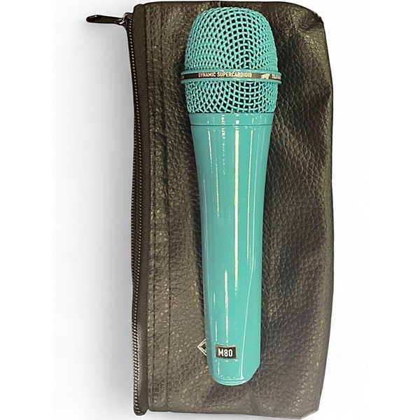 Used TELEFUNKEN M80 Turquoise Dynamic Microphone