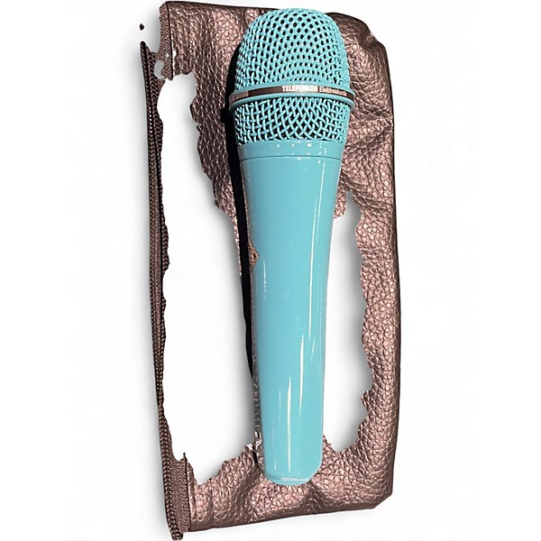 Used TELEFUNKEN M80 Turquoise Dynamic Microphone