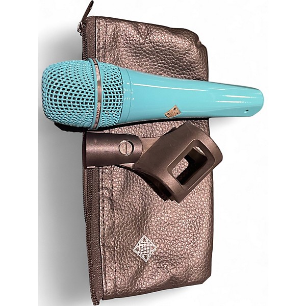 Used TELEFUNKEN M80 Turquoise Dynamic Microphone