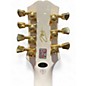 Used Epiphone Matt Heafy Les Paul Custom 7 Left Handed Snow White Electric Guitar