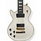 Used Epiphone Matt Heafy Les Paul Custom 7 Left Handed Snow White Electric Guitar