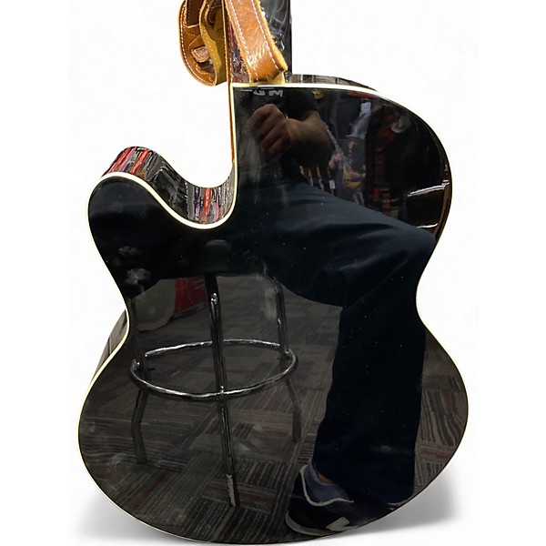 Used Ibanez AEB5E BLACK Acoustic Bass Guitar