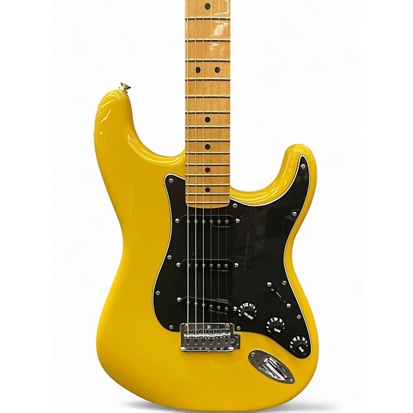 Used Fender Player II Modified SSS Sunshine Yellow Solid Body Electric Guitar