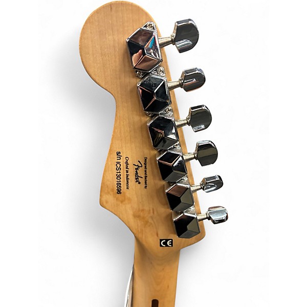 Used Squier Bullet Stratocaster Black Solid Body Electric Guitar
