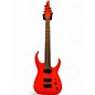Used Jackson Pro Plus Series Signature Misha Mansoor Juggernaut HT7 Orange Solid Body Electric Guitar thumbnail