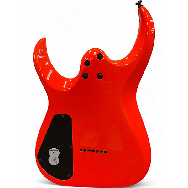 Used Jackson Pro Plus Series Signature Misha Mansoor Juggernaut HT7 Orange Solid Body Electric Guitar