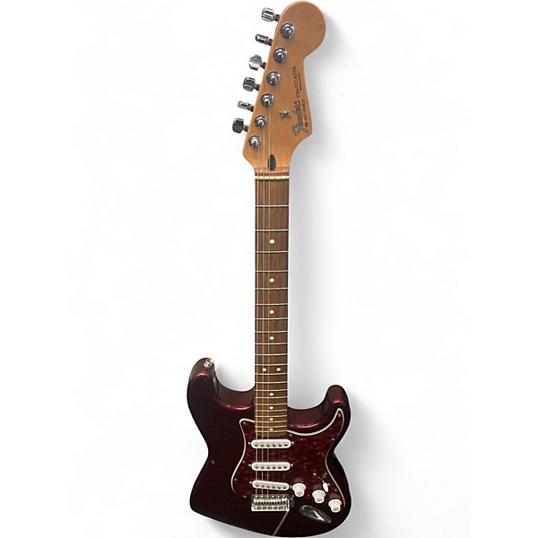 Used Fender Standard Stratocaster Red Solid Body Electric Guitar