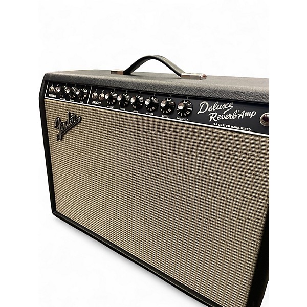 Used Fender 64 Custom Deluxe Reverb Handwired Tube Guitar Combo Amp