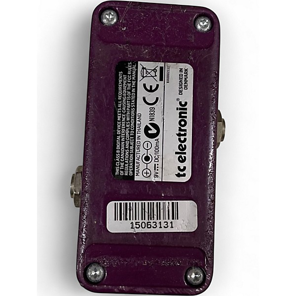 Used TC Electronic Vortex Mini Flanger Effect Pedal