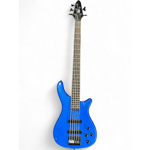 Used Rogue LX205B Series III Blue Electric Bass Guitar