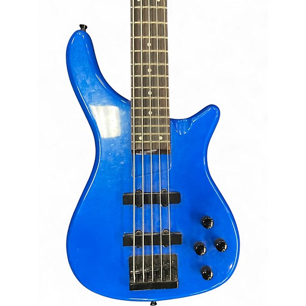 Used Rogue LX205B Series III Blue Electric Bass Guitar