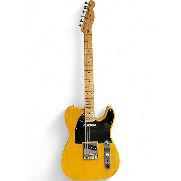 Used 2015 Fender Special Edition Deluxe Ash Telecaster Butterscotch Blonde Solid Body Electric Guitar