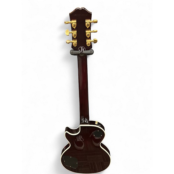 Used Epiphone Jerry Cantrell "Wino" Les Paul Custom Wine Red Solid Body Electric Guitar