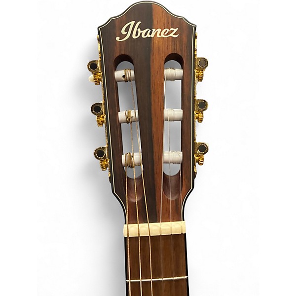 Used Ibanez FRH10N Pink Classical Acoustic Electric Guitar