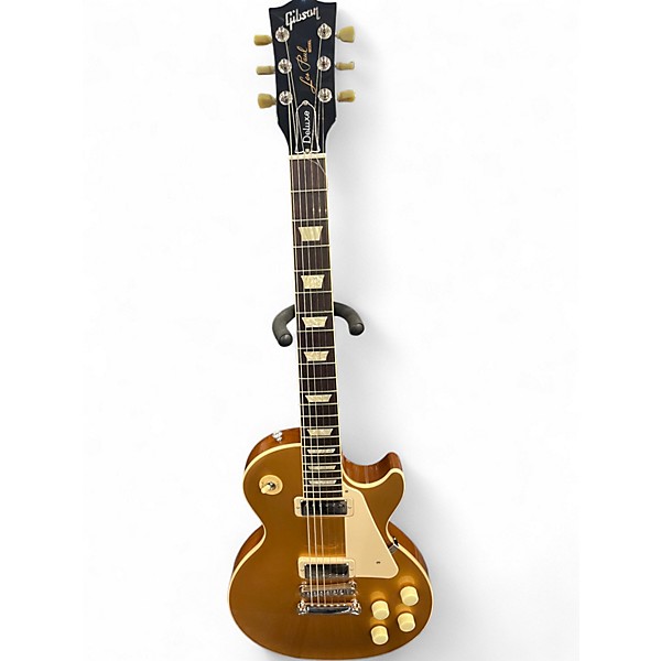 Used Gibson Les Paul 70s Deluxe Gold Top Solid Body Electric Guitar