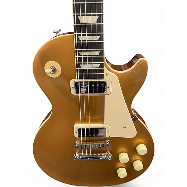 Used Gibson Les Paul 70s Deluxe Gold Top Solid Body Electric Guitar