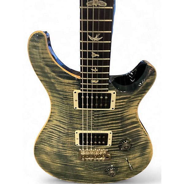 Used 2019 PRS Custom 22 Trans Blue Solid Body Electric Guitar