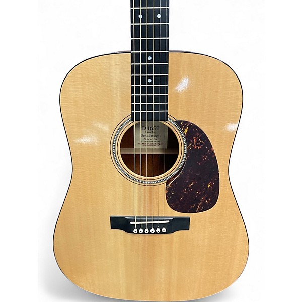 Used Martin D16GT Natural Acoustic Guitar