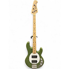 Used Sterling by Music Man Ray4 hh olive Electric Bass Guitar