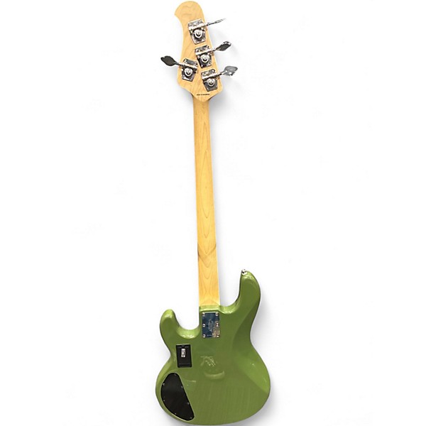 Used Sterling by Music Man Ray4 hh olive Electric Bass Guitar