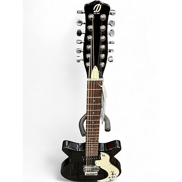 Used Danelectro 59 X12 Black Solid Body Electric Guitar