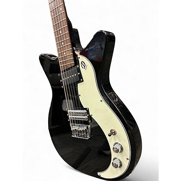 Used Danelectro 59 X12 Black Solid Body Electric Guitar