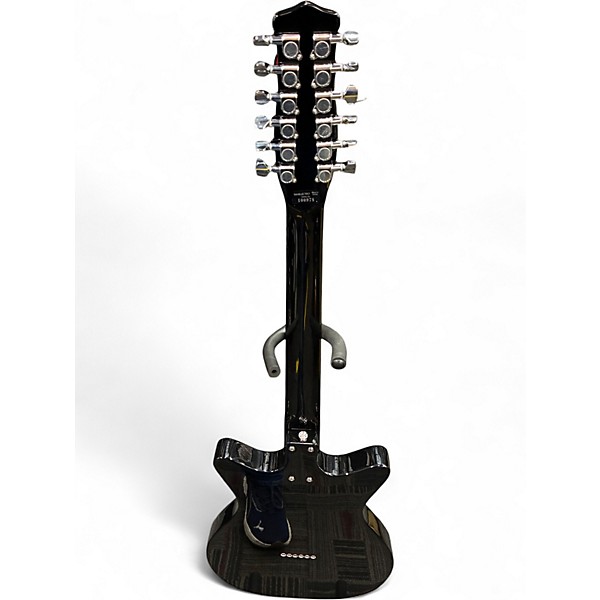 Used Danelectro 59 X12 Black Solid Body Electric Guitar