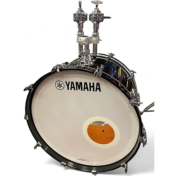 Used Yamaha 4 Piece Absolute Hybrid Maple Black Drum Kit