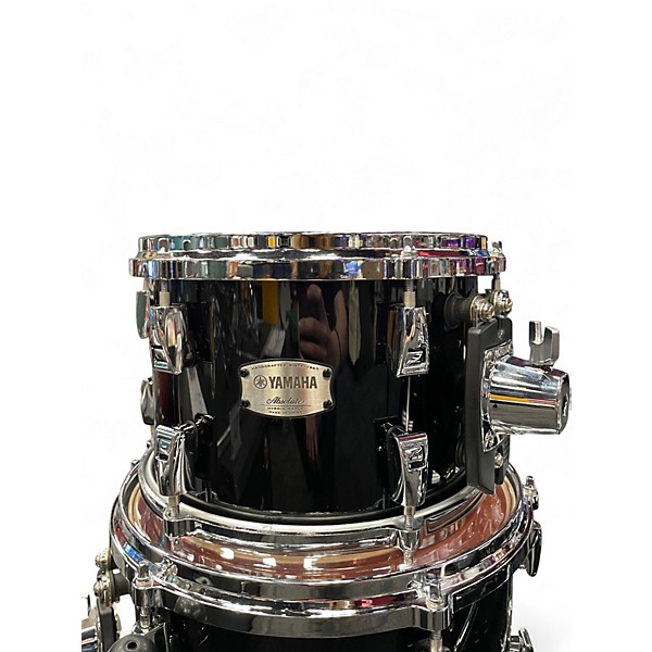 Used Yamaha 4 Piece Absolute Hybrid Maple Black Drum Kit