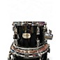 Used Yamaha 4 Piece Absolute Hybrid Maple Black Drum Kit