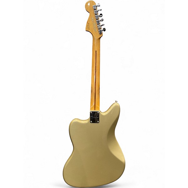 Used Fender Blacktop Jaguar Shoreline Gold Solid Body Electric Guitar