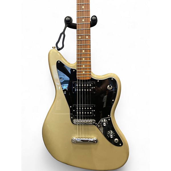 Used Fender Blacktop Jaguar Shoreline Gold Solid Body Electric Guitar