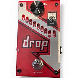Used DigiTech The Drop Polyphonic Drop Tune Pitch-Shifter Effect Pedal