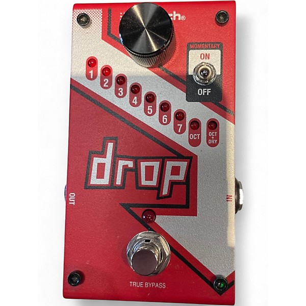 Used DigiTech The Drop Polyphonic Drop Tune Pitch-Shifter Effect Pedal