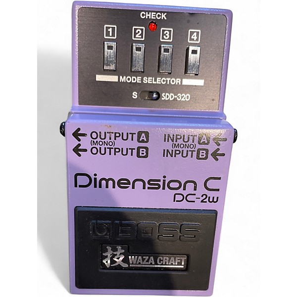 Used BOSS Dimension C DC-2W Effect Pedal