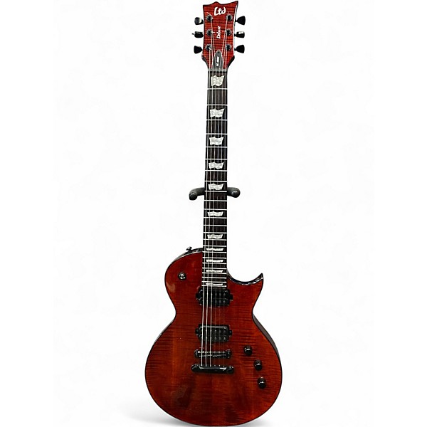 Used ESP LTD EC1001 Tiger Eye Solid Body Electric Guitar