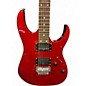 Used Ibanez RG120 Candy Apple Red Solid Body Electric Guitar