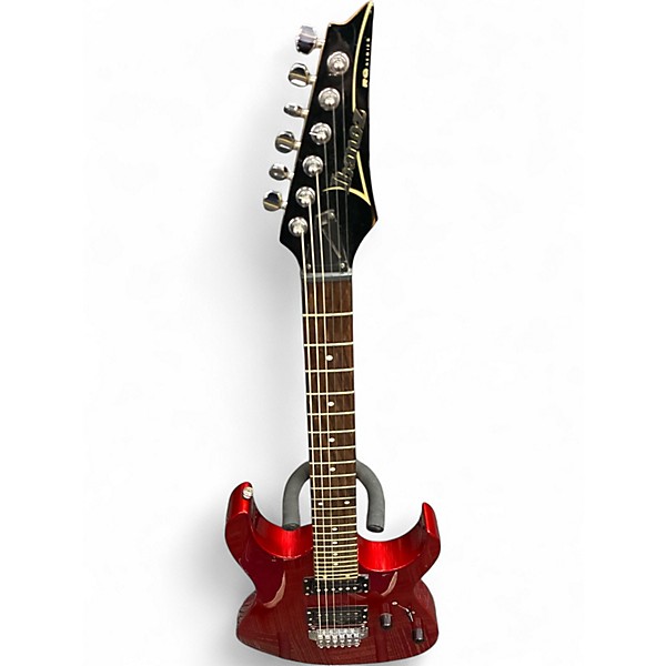 Used Ibanez RG120 Candy Apple Red Solid Body Electric Guitar
