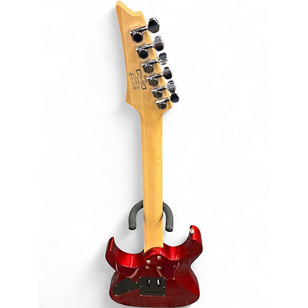 Used Ibanez RG120 Candy Apple Red Solid Body Electric Guitar