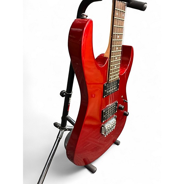 Used Ibanez RG120 Candy Apple Red Solid Body Electric Guitar