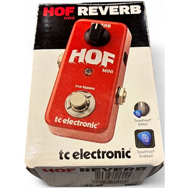 Used TC Electronic Hall Of Fame Mini Reverb Effect Pedal