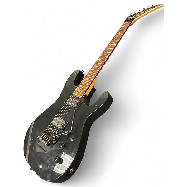 Used 1990s Kramer Pacer Black Solid Body Electric Guitar