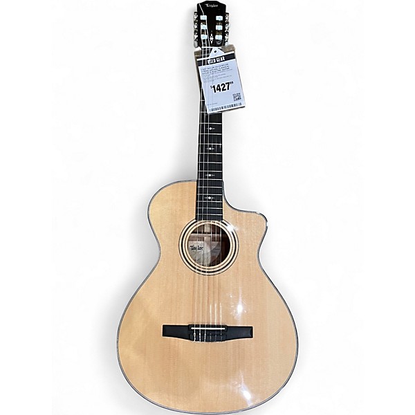 Used Taylor 312-CE NYLON STRING Natural Classical Acoustic Electric Guitar