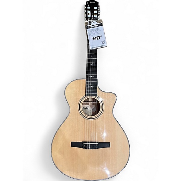 Used Taylor 312-CE NYLON STRING Natural Classical Acoustic Electric Guitar