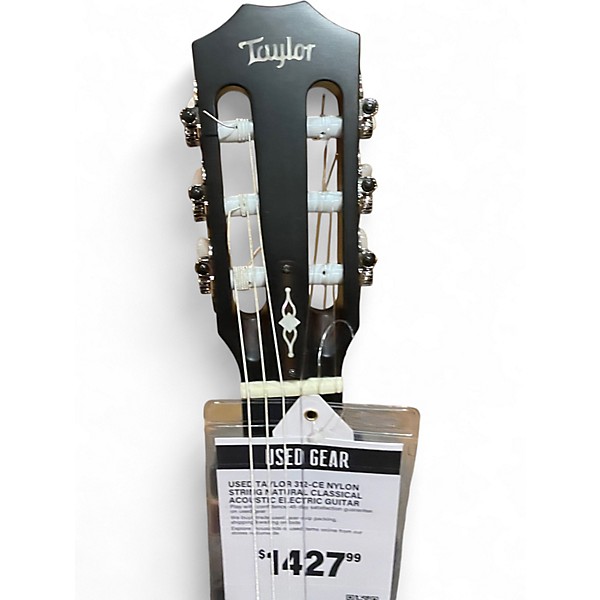 Used Taylor 312-CE NYLON STRING Natural Classical Acoustic Electric Guitar