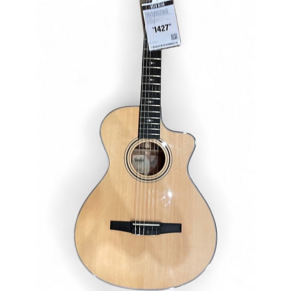 Used Taylor 312-CE NYLON STRING Natural Classical Acoustic Electric Guitar